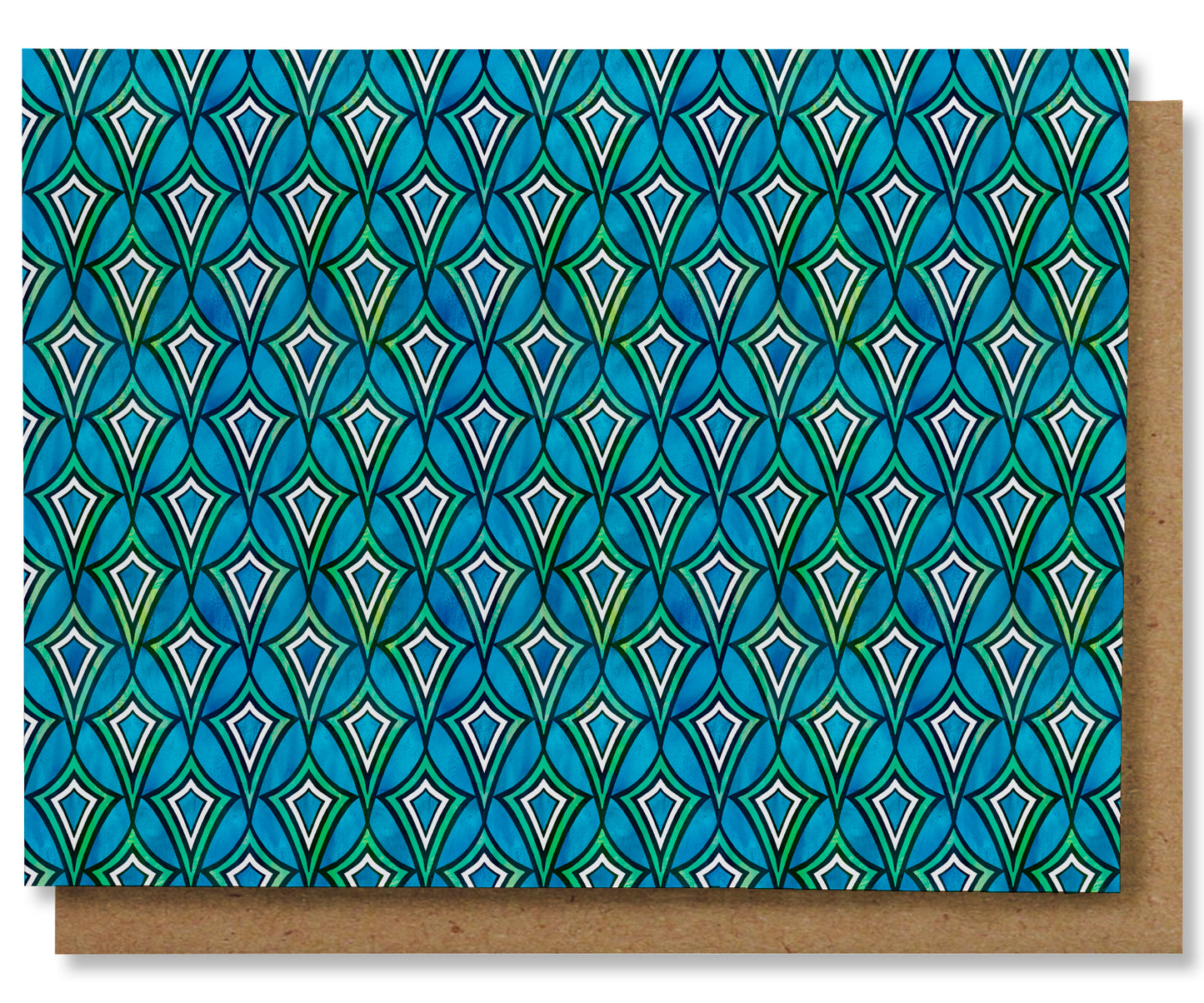 Diamond - Illustrated Geometric Note Card Box Set