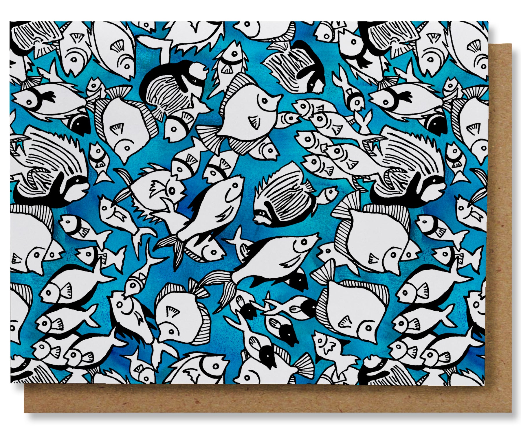 All The Fish - Illustrated Sealife Note Card Box Set – NANU Studio
