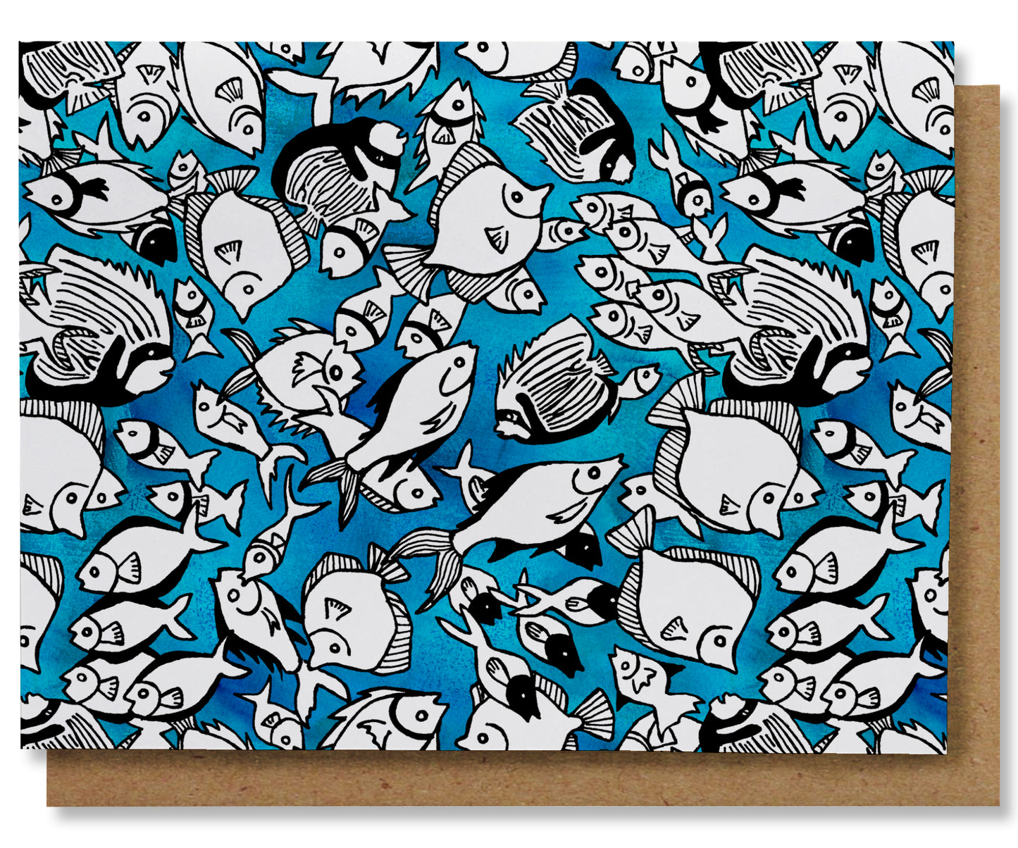 All The Fish - Illustrated Sealife Note Card Box Set