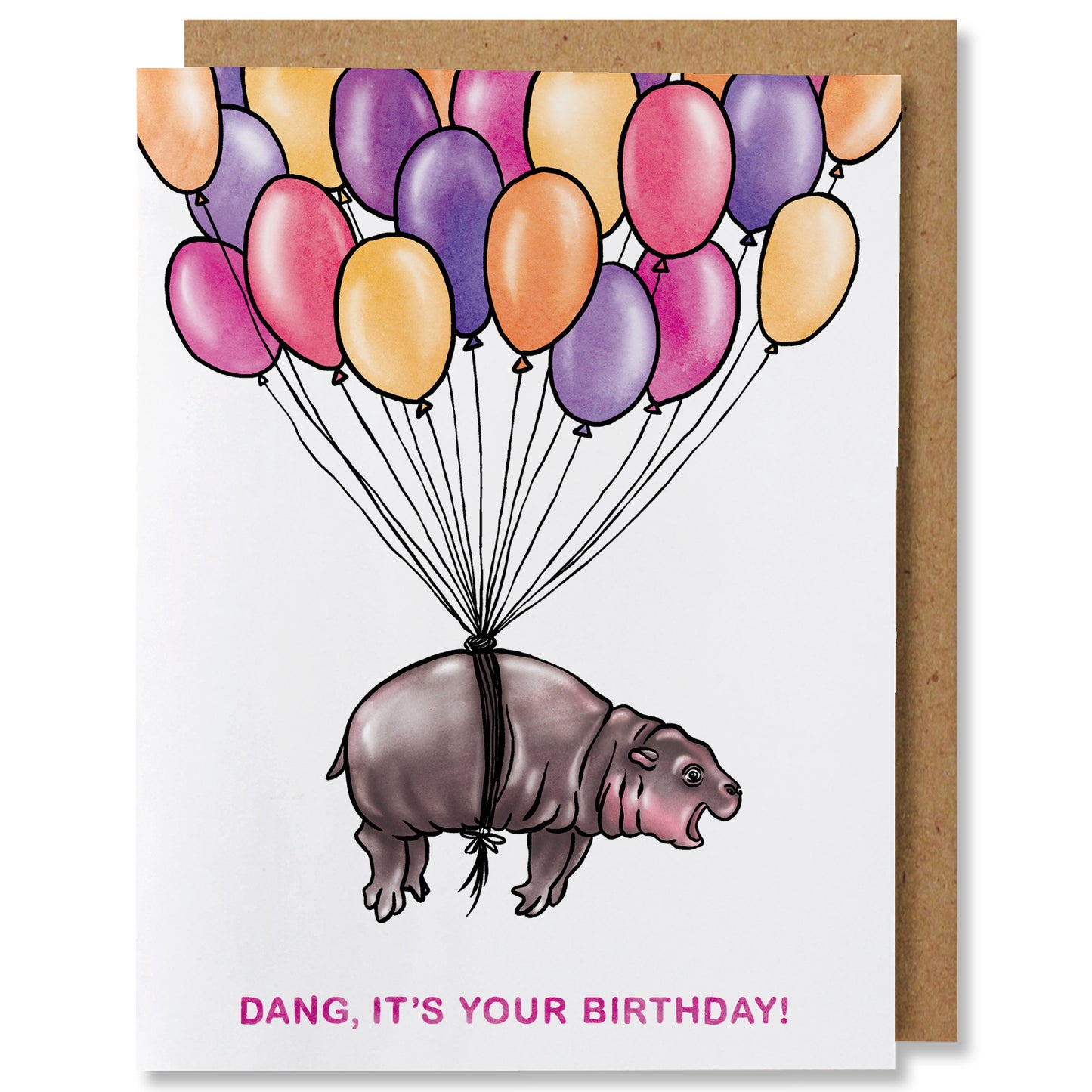 Dang It's Your Birthday Card
