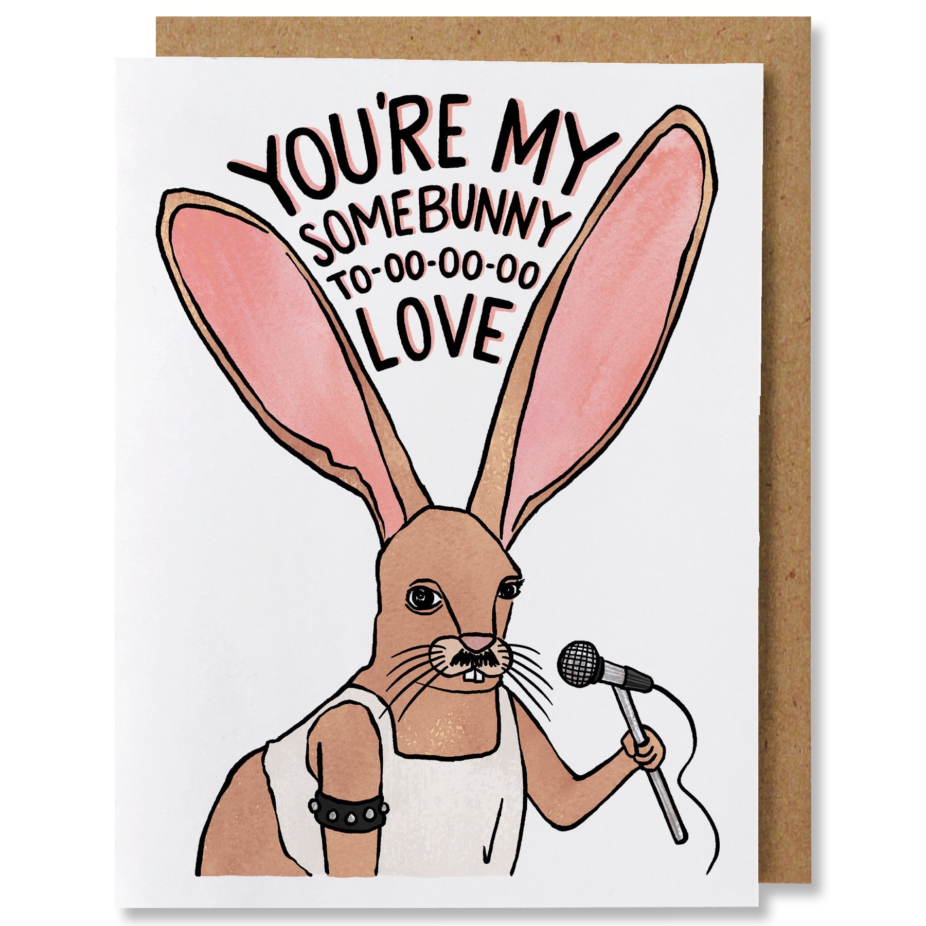 Somebunny to Love - Illustrated Rabbit Bunny Friendship Card – NANU Studio
