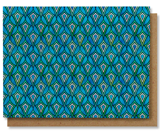 Diamond - Illustrated Geometric Note Card Box Set