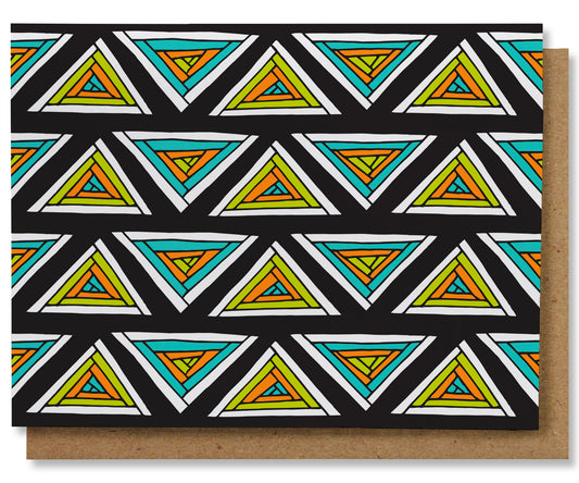 Triangles - Illustrated Geometric Note Card Box Set