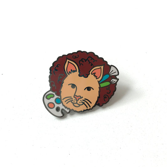 Bobcat Ross Enamel Pin