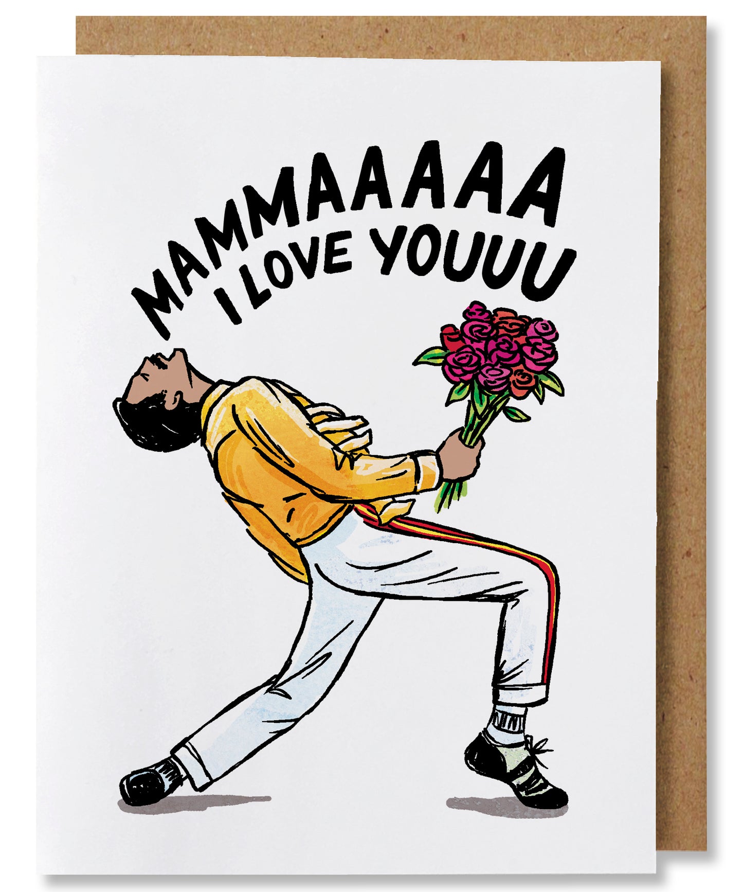 Mamma, I Love You - Illustrated Funny Pun Mother's Day Card