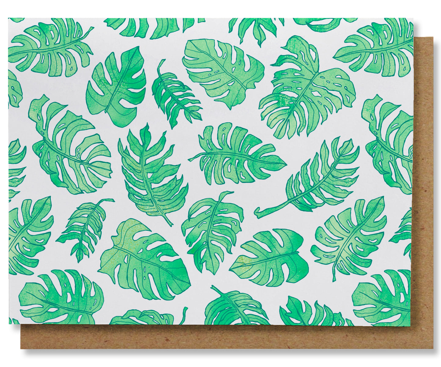 Monstera (B) - Illustrated Floral Note Card Box Set